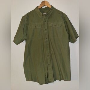Under Armour All Season Button Up - Green
